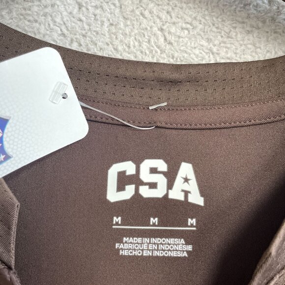 NEW Cleveland Women's M Browns Football Lace-Up Tee Shirt CSA NFL Team Apparel - Picture 5 of 9